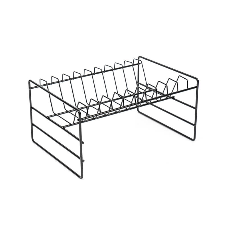 Giá đựng đồ dùng bồn rửa đa chức năng màu đen