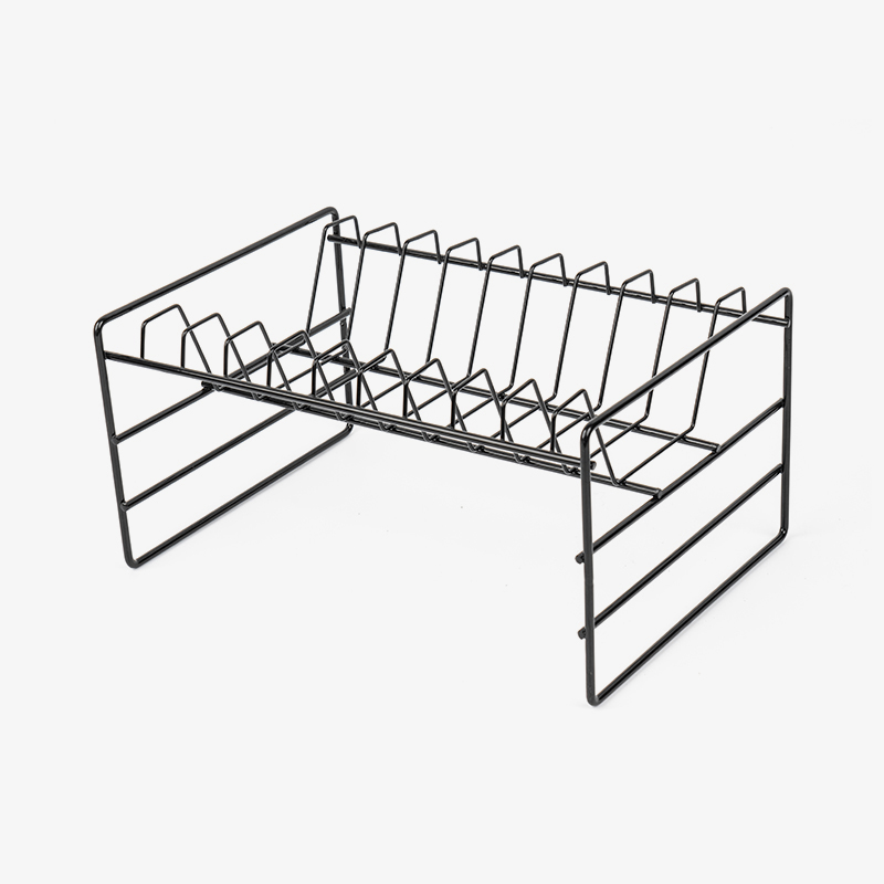 Giá đựng đồ dùng bồn rửa đa chức năng màu đen