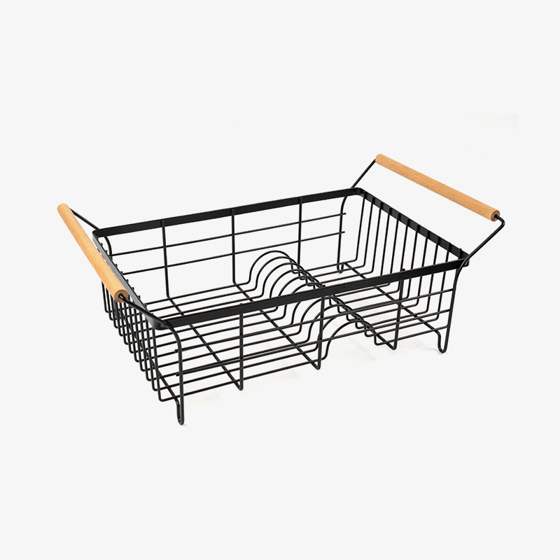 Giá phơi bát đĩa bằng thép không gỉ có giá đỡ dao kéo & bảng thoát nước