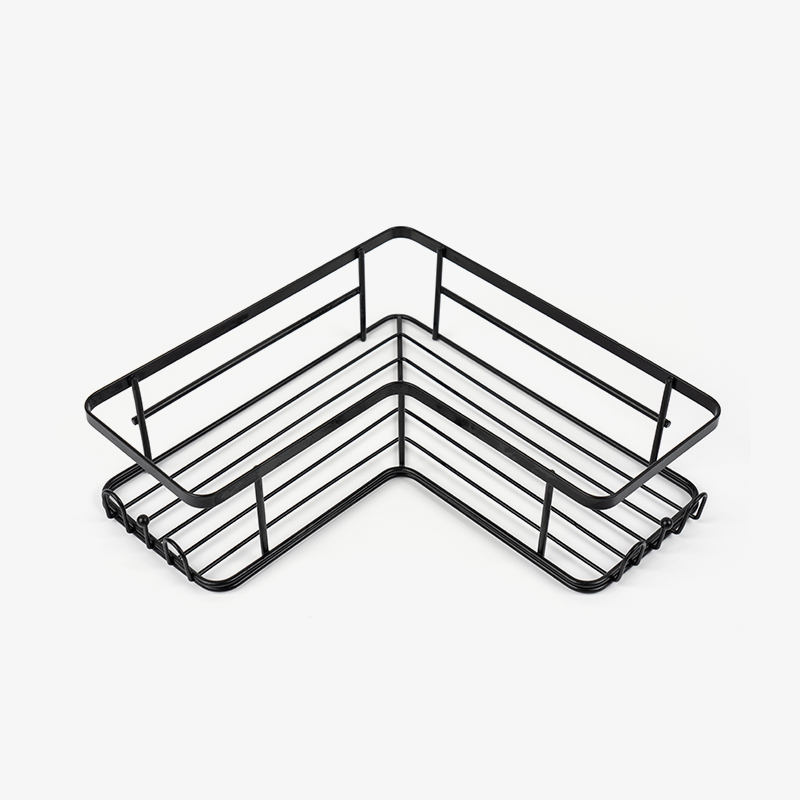 Bồn tắm góc màu đen Caddy treo tường bằng thép không gỉ