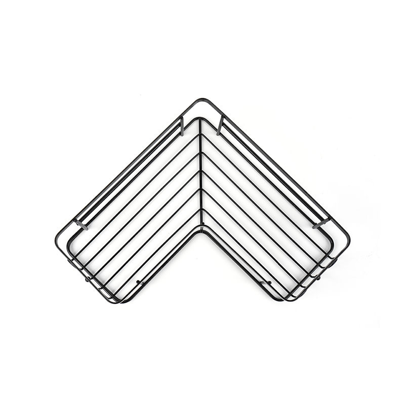 Bồn tắm góc màu đen Caddy treo tường bằng thép không gỉ