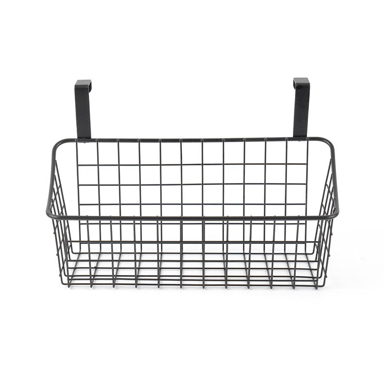 Dụng cụ sắp xếp tủ đựng thức ăn ngoài cửa với 3 giỏ treo