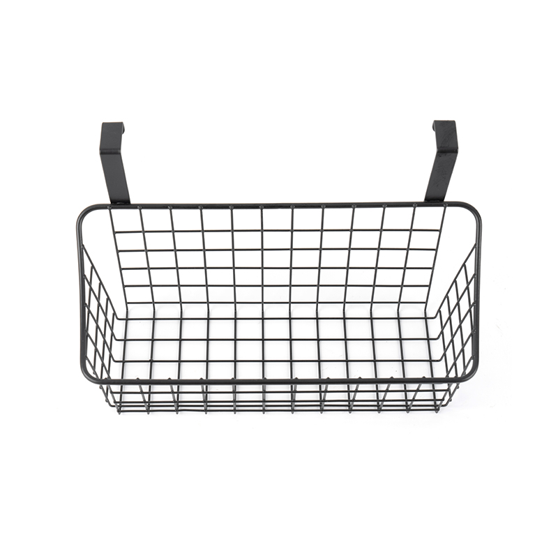 Dụng cụ sắp xếp tủ đựng thức ăn ngoài cửa với 3 giỏ treo