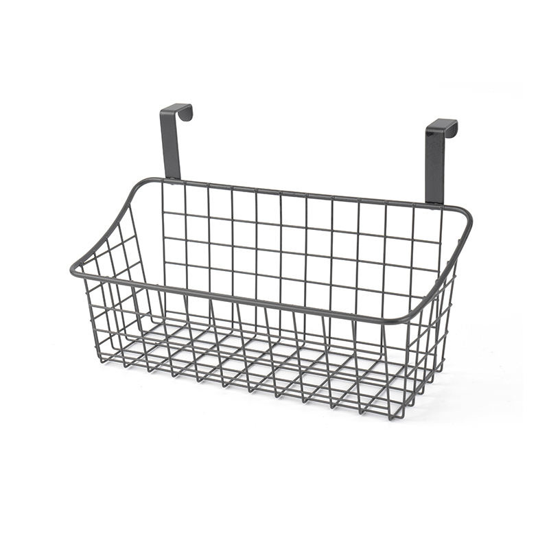 Dụng cụ sắp xếp tủ đựng thức ăn ngoài cửa với 3 giỏ treo