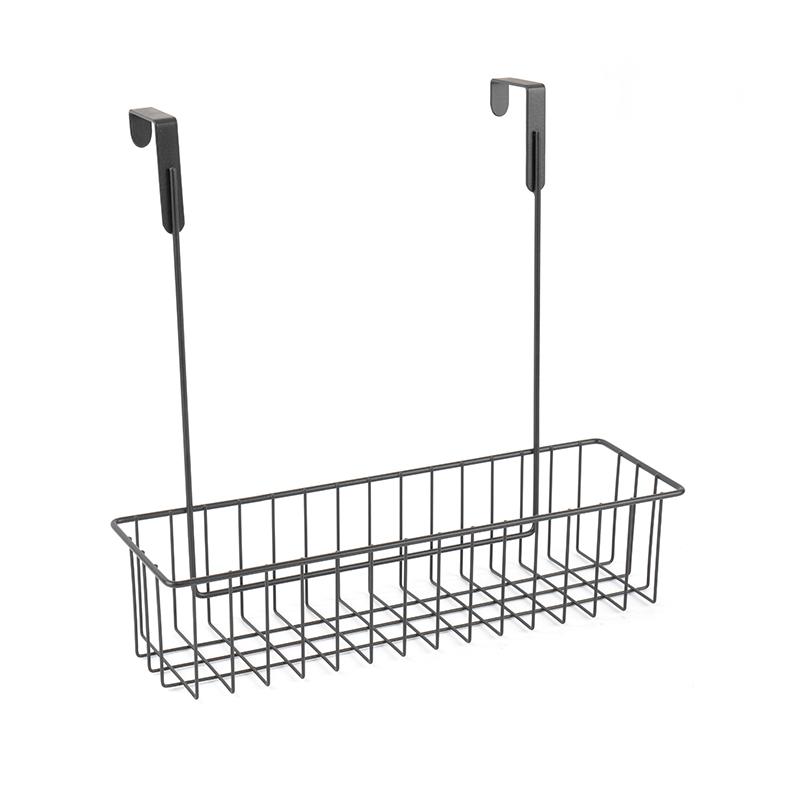 Dụng cụ sắp xếp tủ đựng thức ăn ngoài cửa với 3 giỏ treo