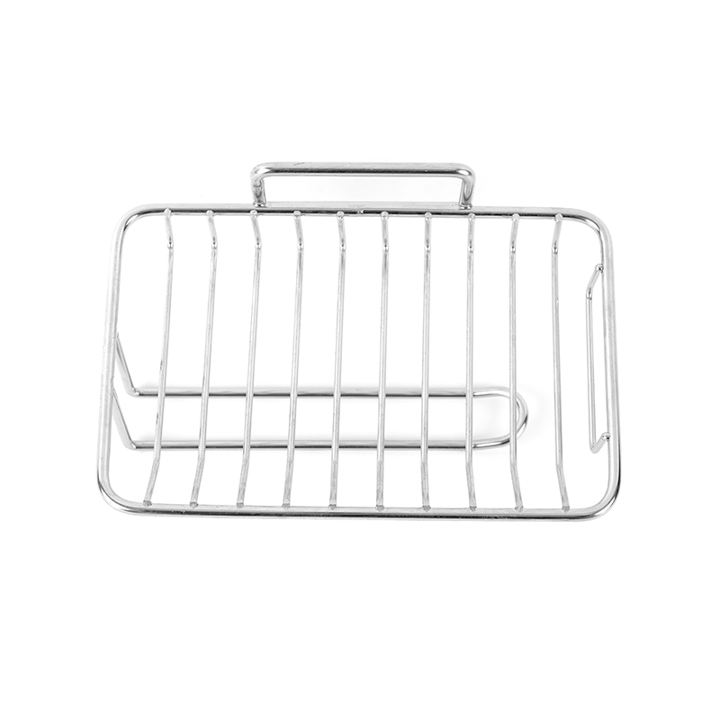 Đĩa xà phòng bằng gốm có khả năng tự thoát nước & chân đế bằng thép không gỉ