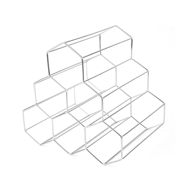 Giá để chai rượu độc lập 3 tầng cho mặt bàn