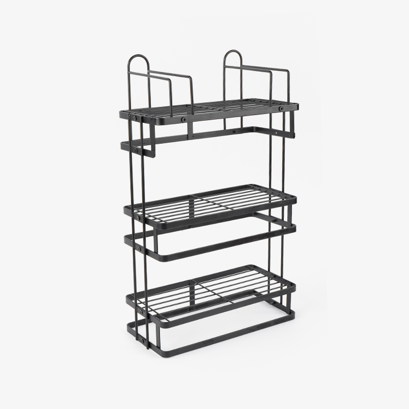Giá lưu trữ kim loại có thể điều chỉnh 3 kệ cho nhà bếp và nhà để xe