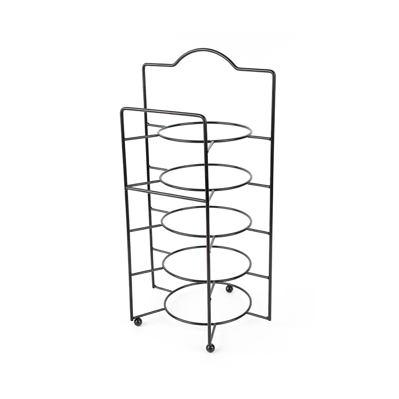 Bệ phục vụ nhiều tầng có bát và đĩa