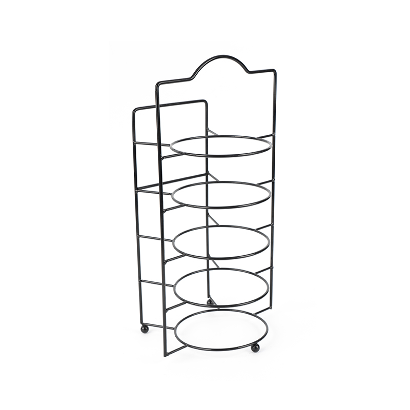 Bệ phục vụ nhiều tầng có bát và đĩa