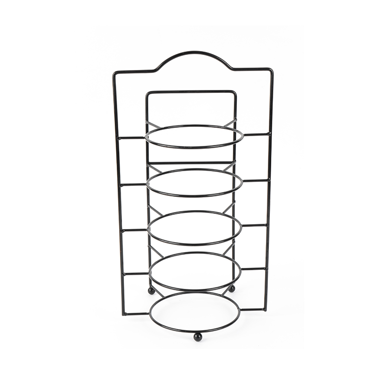 Bệ phục vụ nhiều tầng có bát và đĩa