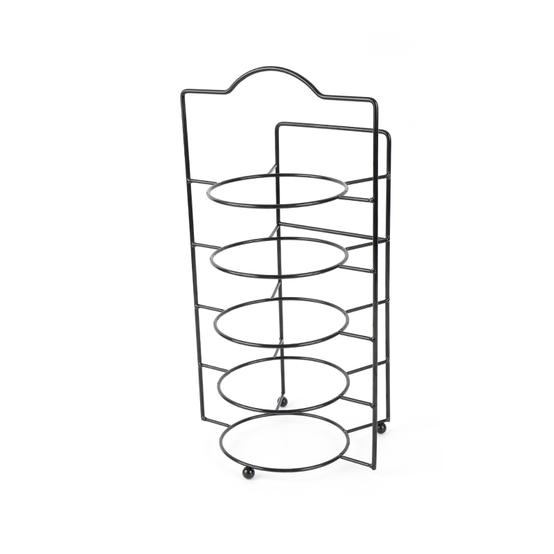 Bệ phục vụ nhiều tầng có bát và đĩa