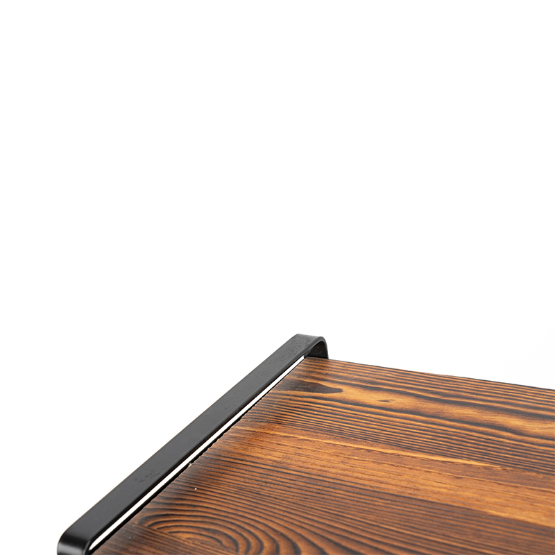 Mặt bàn gỗ mộc mạc Chai rượu không cần lắp ráp