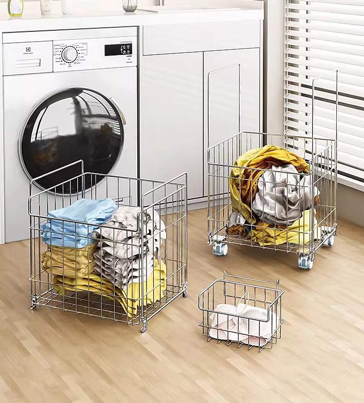 Những cải tiến công nghệ nào đang giúp giảm trọng lượng của giỏ đựng quần áo bẩn bằng kim loại?